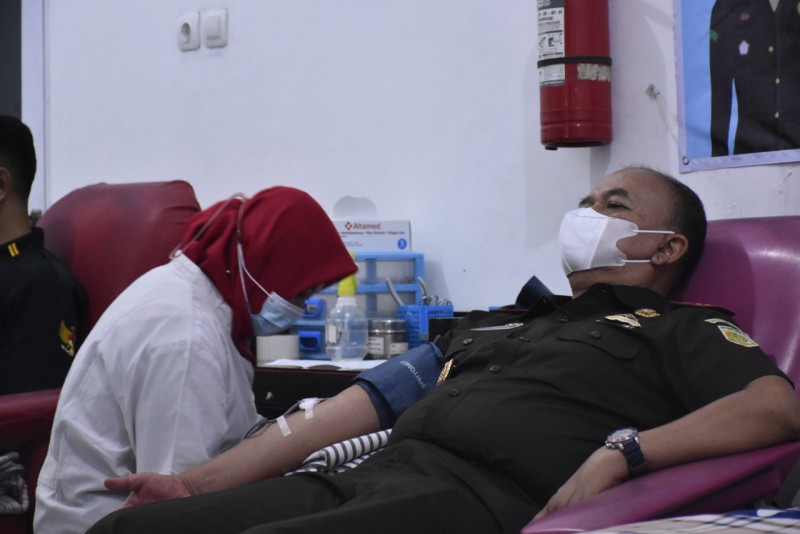 HBA ke 62 Kejari Kendal Peringati Kegiatan Baksos dan Kegiatan Olahraga