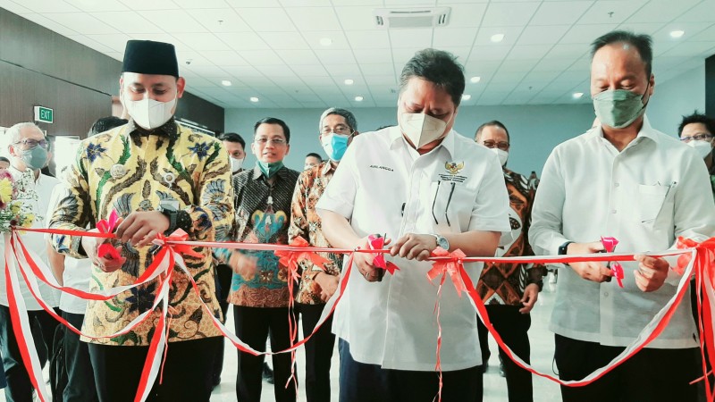 Menko Perekonomian dan Menperin Kunjungi Pabrik di Kawasan Industri Kendal