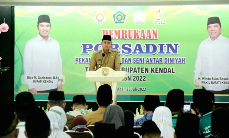 Bupati Kendal Dukung Peningkatan SDM Para Santri