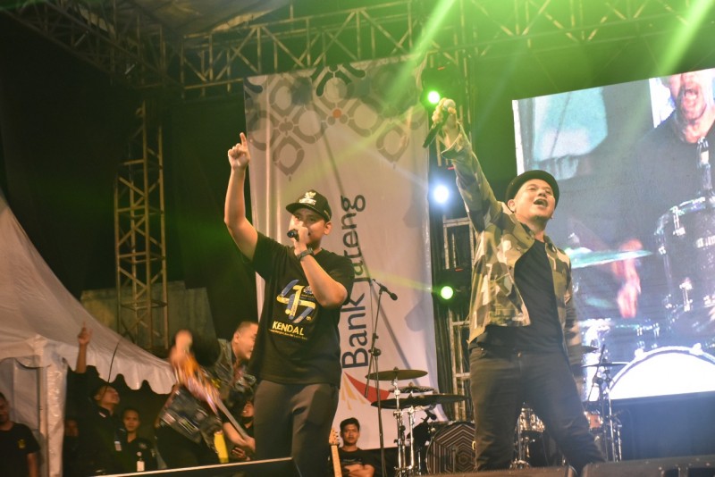 Kehadiran Band Padi Reborn, Meriahkan PRK Hari Ke 5