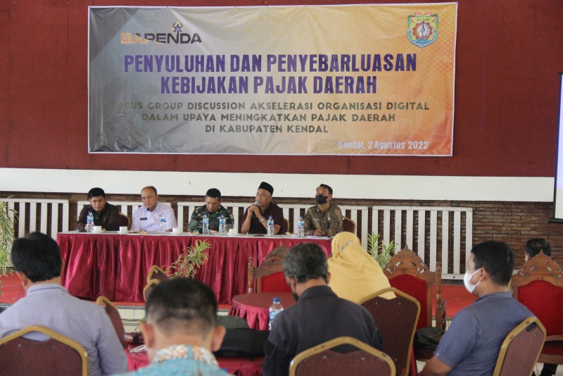 Pemkab Kendal Adakan Penyuluhan dan Penyebarluasan Kebijakan Pajak Daerah