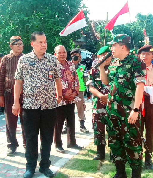 Bersama Kodim Kendal, Pemkab Resmikan Kampung Pancasila di Desa Tejorejo