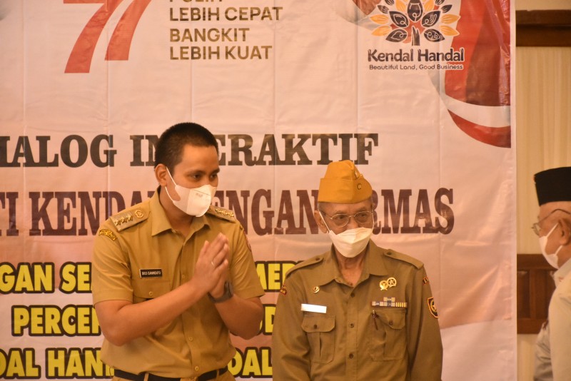 Jelang HUT Kemerdekaan RI, Pemda Kendal Berdialog Bersama Veteran