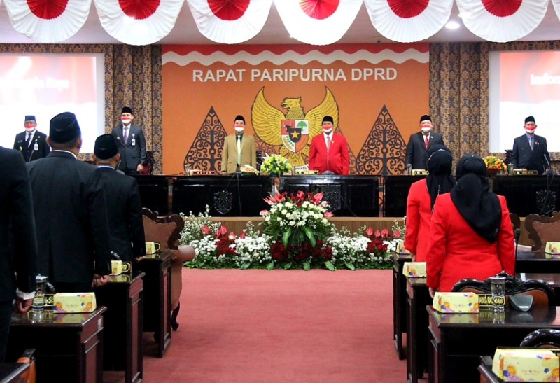 PRD Kendal Gelar Rapat Istimewa Mendengarkan Pidato Presiden RI
