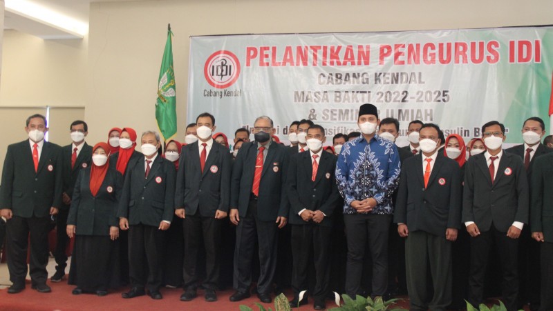 Hadiri Pelantikan Pengurus IDI, Bupati Dukung Program Perbaikan Kesehatan