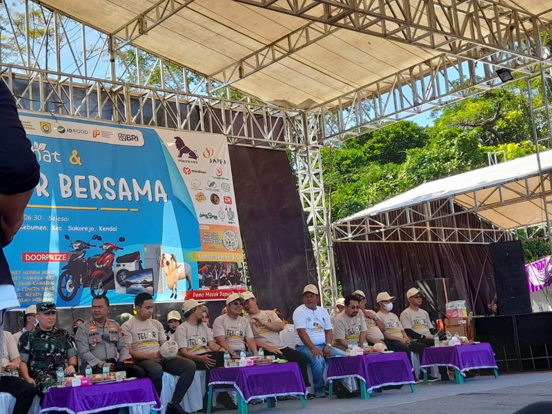 Atasi Stunting, Badan Pangan Nasional Gelar Makan Telur Bersama