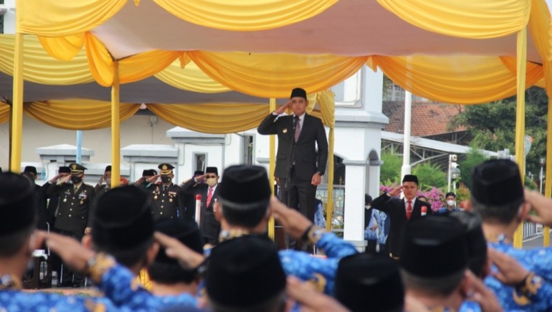 Pemkab Kendal Melaksanakan Upacara Peringatan Hari Kesaktian Pancasila