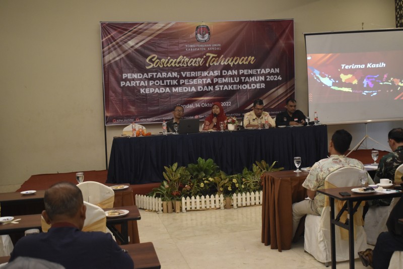 KPU Kendal Akan Melakukan Verifikasi Faktual Terhadap 8 Parpol