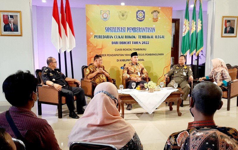 Pemkab Kendal Sosialisasikan Pemberantasan Cukai Rokok Ilegal