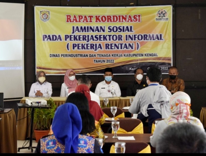 Pemkab Kendal dan BPJS Ketenagakerjaan Gelar Rakor Jaminan Sosial