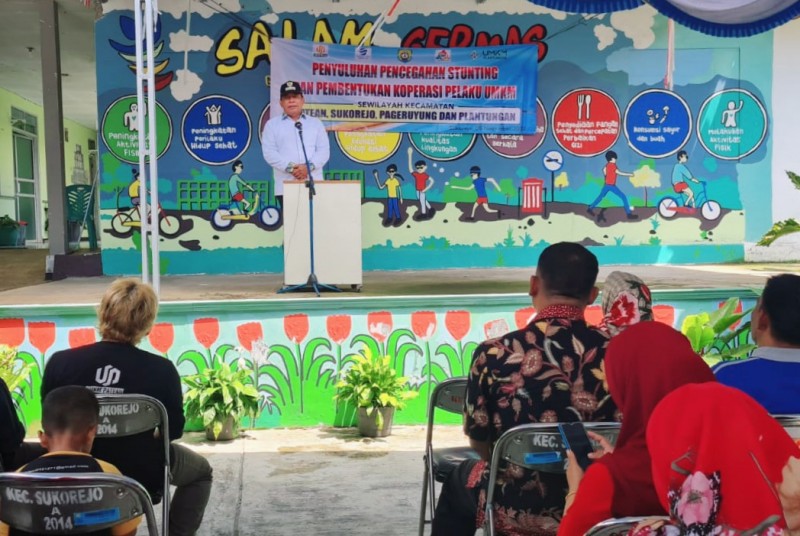 Gelar Sosialisasi Pencegahan Stunting, Wabub Kendal Apresiasi Forum UMKM