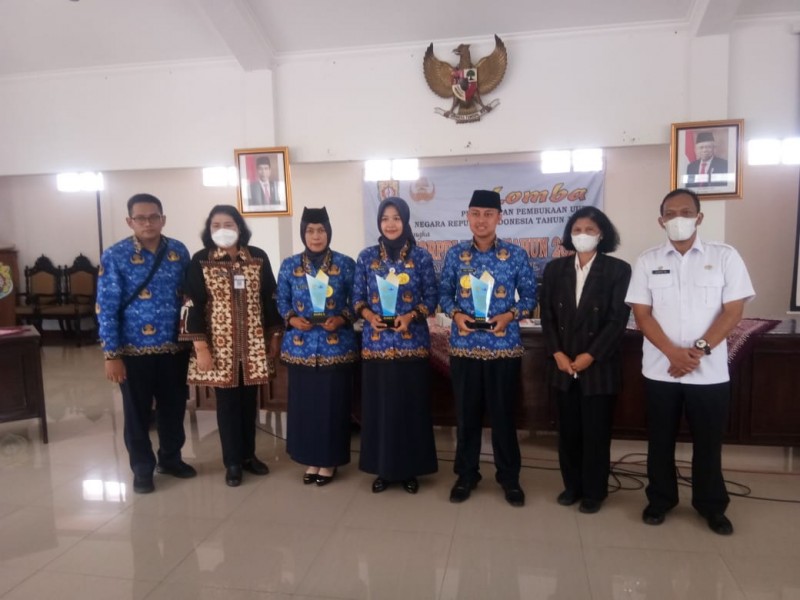 Lomba Pembacaan UUD 1945 Dalam Rangka HUT Korpri Ke 51 Tahun 2022
