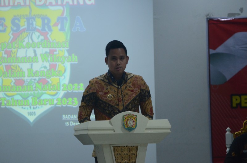 Jaga Keamanan Nataru 2023, Pemerintah Kendal Melakukan Rakor Pamwil