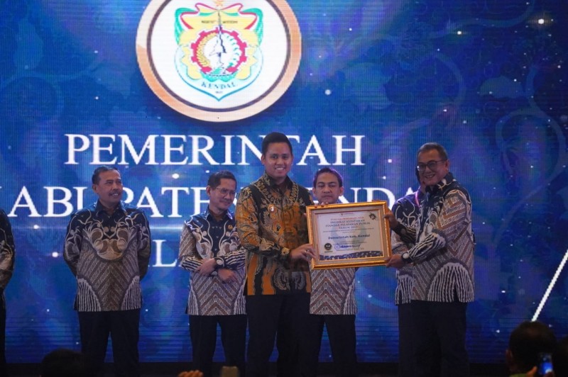 Pemerintah Kabupaten Kendal Raih Pringkat 7 Nasional dari Ombudsman RI