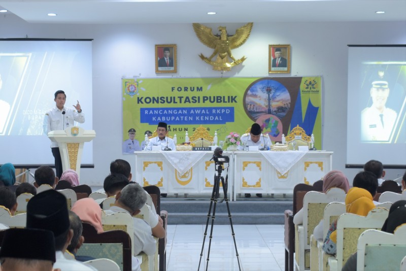 Pemkab Kendal Gelar Konsultasi Publik Rancangan Awal RKPD Tahun 2024