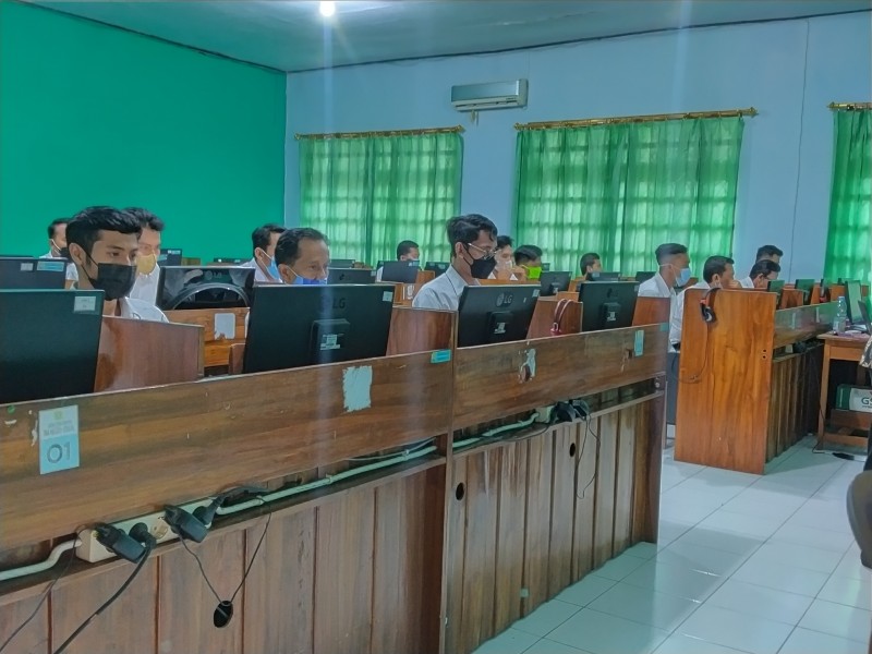 Pemkab Kendal Tinjau Pelaksanaan Seleksi PPPK Guru Tahun 2023