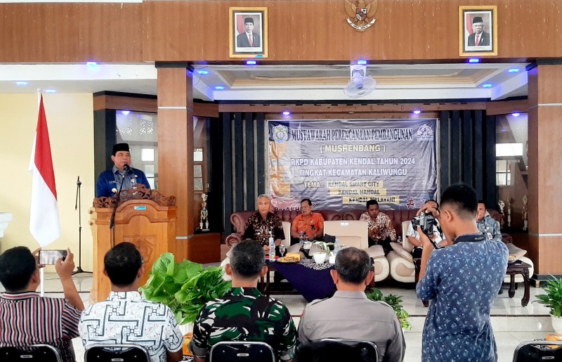 Hadiri Musrenbang Kecamatan, Wabup Kendal Berharap Usulan Sesuai Kebutuhan