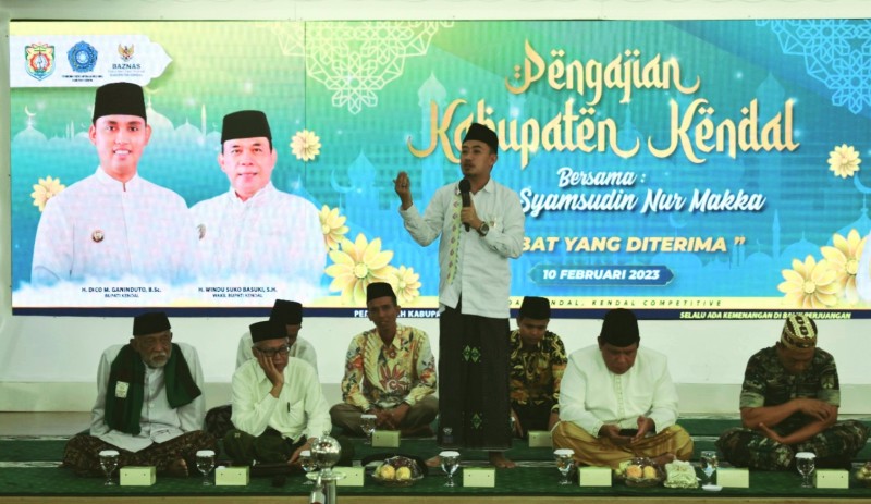 Pemkab Kendal Adakan Pengajian Rutin bersama Ustad Syamsudin
