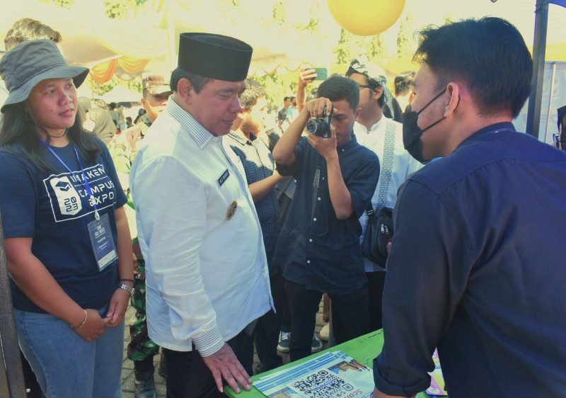 Wabup Windu Suko Basuki Membuka Acara IMAKEN Campus Expo 2023