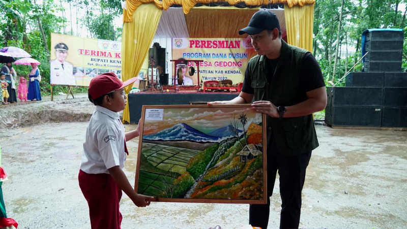 Monitoring 6 Dusun Hasil Pembangunan Program BKK Dusun di Desa Gedong