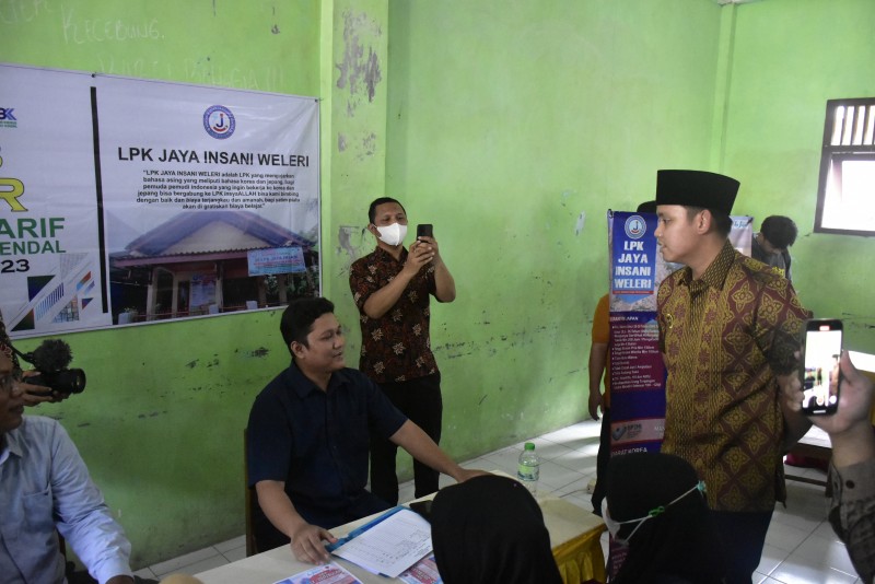 Dico M. Ganinduto Apresiasi SMK Ma'arif Kendal dalam Menggelar Job Fair