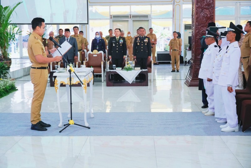 Bupati Kendal Lantik 3 PAW Kepala Desa