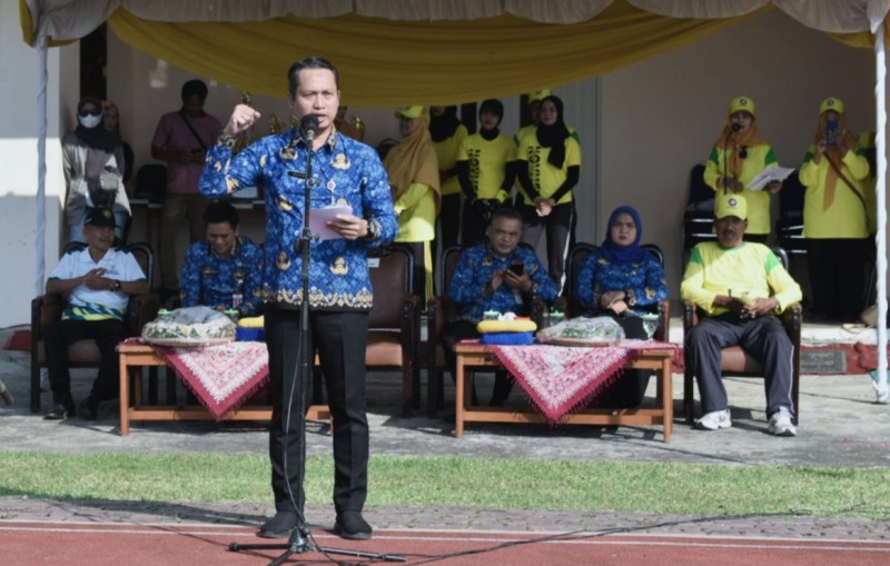 Irham Chalid Hadiri Upacara Pembukaan Lomba Olahraga Tradisional