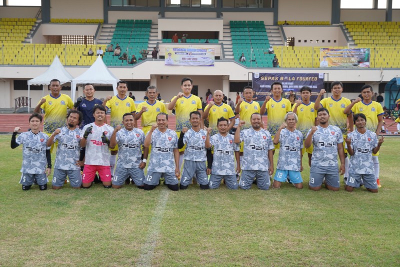Hari Buruh Nasional, Pemkab Kendal Gelar Laga Persahabatan Sepak Bola