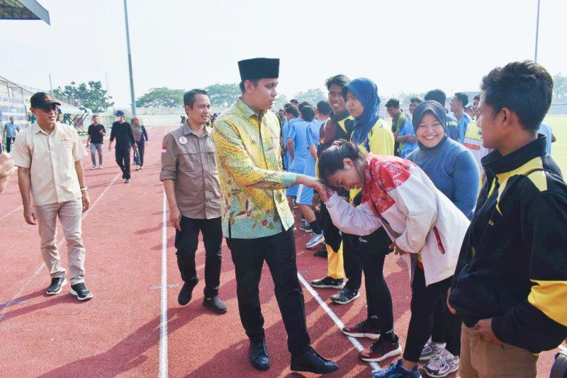 Bupati Kendal Cek Kesiapan dan Kesehatan Para Atlet Jelang Porprov Jateng