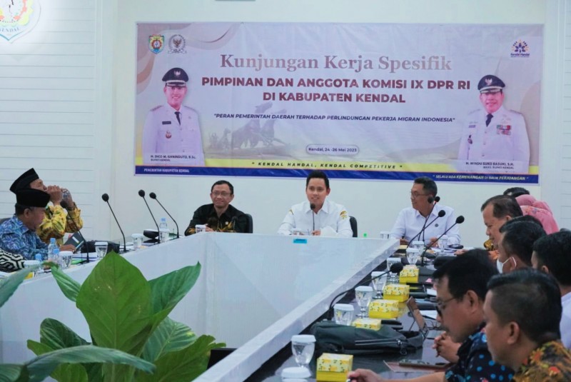 Pemkab Kendal Terima Kunjungan Komisi IX DPR RI