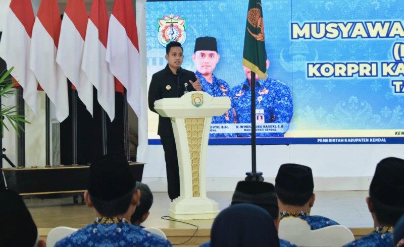 Bupati Dico Membuka Muskab Korpri Tahun 2023