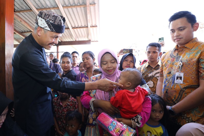 Gubernur Jateng Apresiasi Penanganan Stunting di Kendal