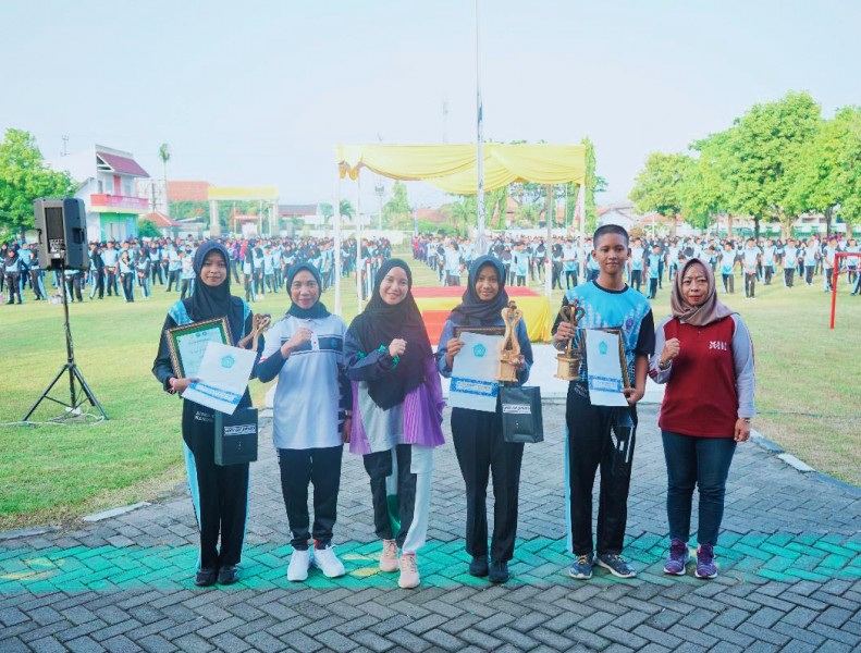 Peringati HANI Tahun 2023, BNNK Kendal Gelar Senam Bersama