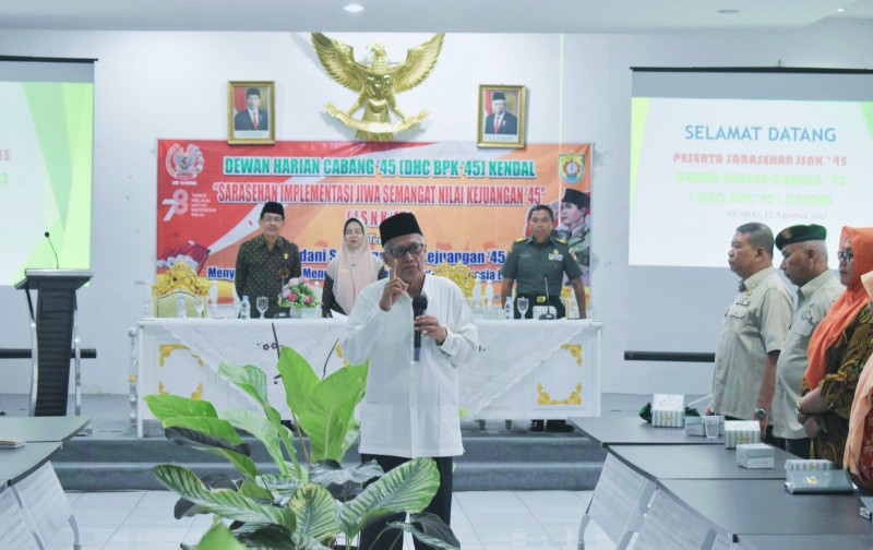 Dewan Harian Cabang 45 Kendal Gelorakan Implementasi Semangat Kejuangan 45