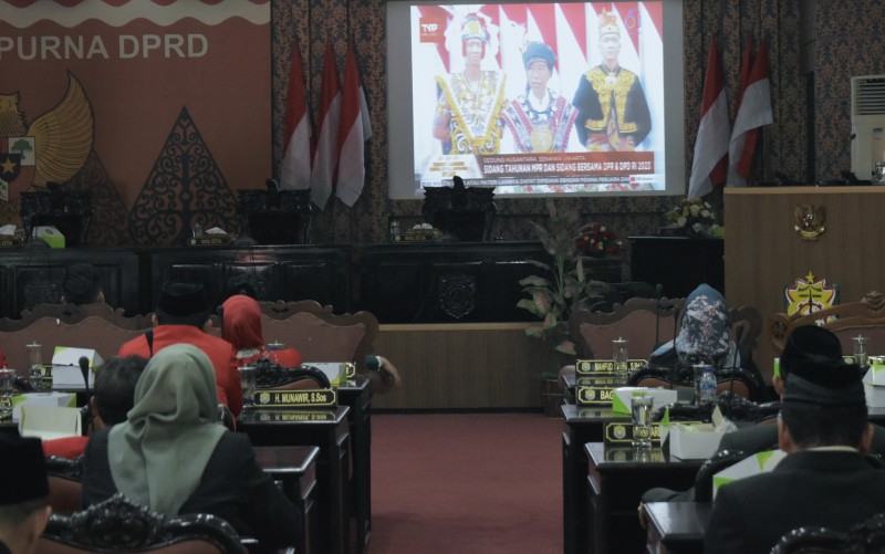 Rapat Paripurna Mendengarkan Pidato Kenegaraan Presiden RI