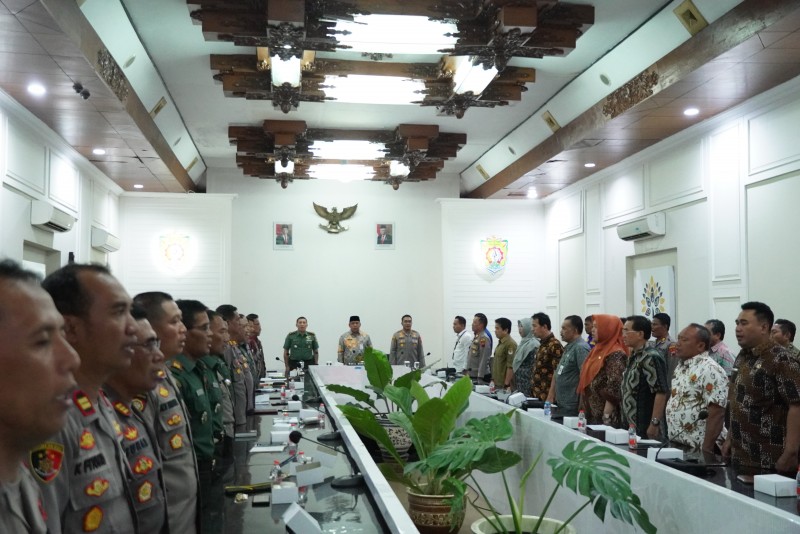 Rakor Pamwil Antisipasi Kebakaran Hutan, Lahan dan Kebun