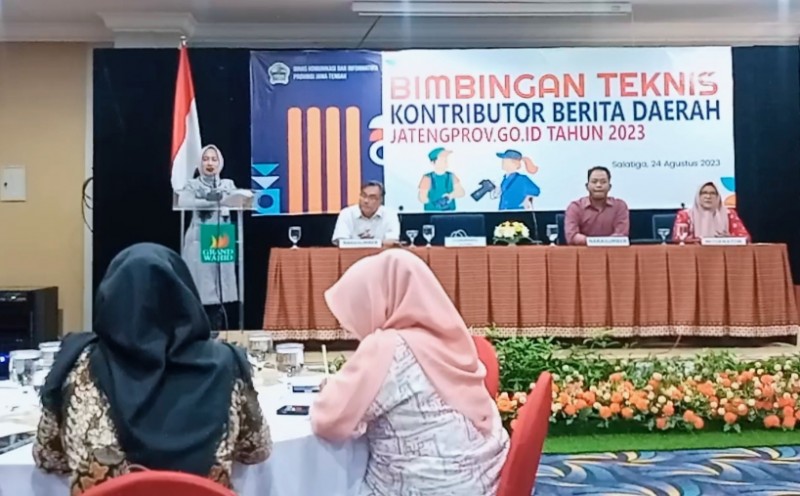 Diskominfo Jateng Gelar Bimtek Penguatan SDI untuk Kontributor Daerah