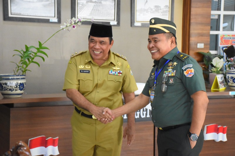 Pemkab Kendal Menerima Peserta KKL Pasis Dikreg LXIII Seskoad
