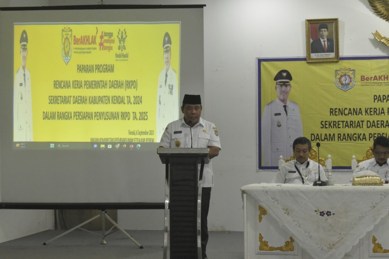 Pemkab Kendal Gelar Paparan Program RKPD TA 2024