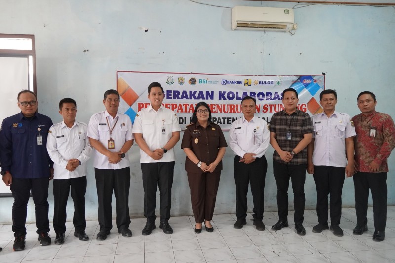 Kolaborasi Kejari Kendal dan Pemda Kendal Atasi Stunting di Desa Plantaran
