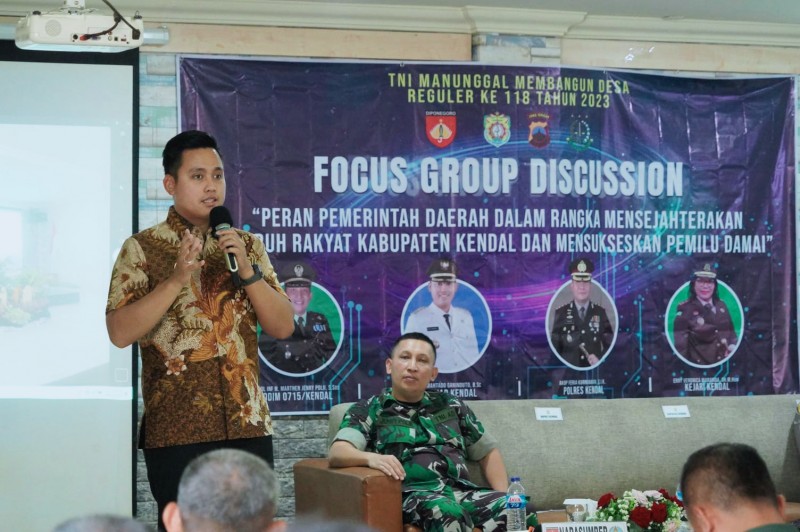 Kodim 0715 Gelar FGD Peran Pemda Ciptakan Pemilu Damai