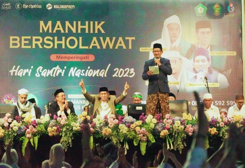 Sekda Kendal Hadiri Acara Manbaul Hikmah Bersholawat