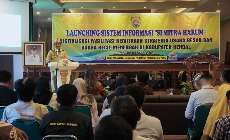 Dorong Pelaku UMKM Maju, DPMPTSP Launching Sistem Informasi Si Mitra Harum