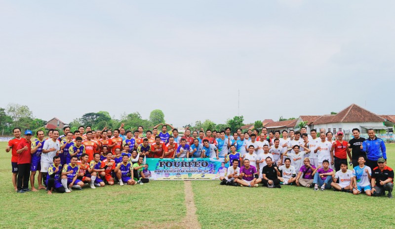Peringatan HKN 2023, Dinkes Kendal Gelar Pertandingan Sepak Bola Fourfeo
