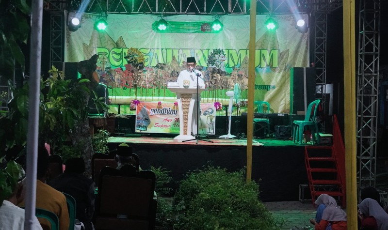 Sekda Kendal Hadiri Acara Lailatul Ijstima' di Kelurahan Trompo