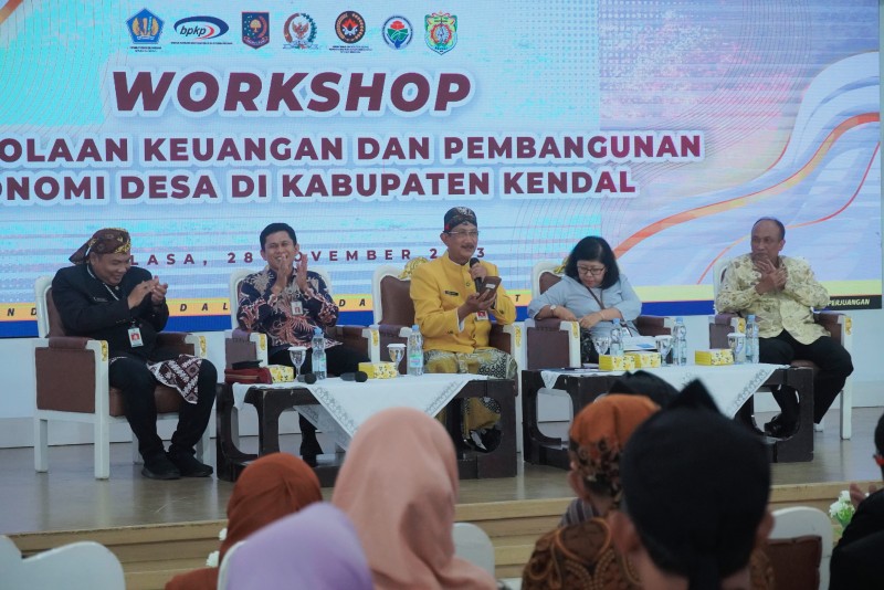 Pemkab Kendal Dukung Pengelolaan Keuangan dan Pembangunan Ekonomi Desa