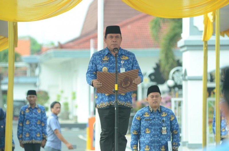 Pemkab Kendal Menggelar Upacara HUT KORPRI ke 52