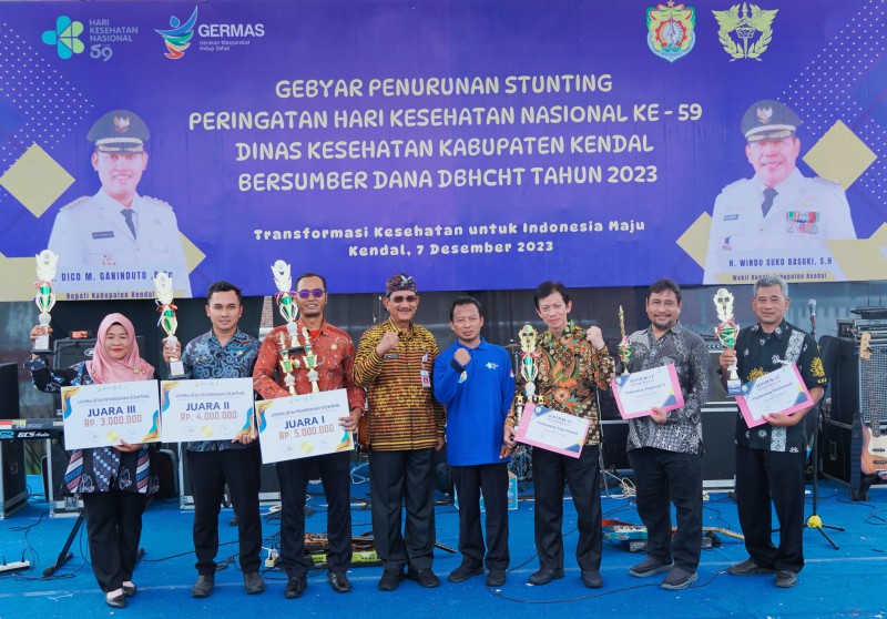 Puncak Peringatan HKN 2023, Dinkes Kendal Gelar Gebyar Penurunan Stunting