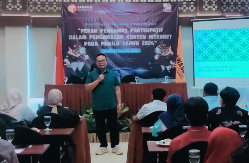 Gandeng Pegiat Medsos, Bawaslu Kendal Deklarasi Relawan Patroli Cyber