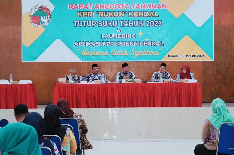 KPRI Rukun Kendal Gelar Rapat Anggota Tahunan